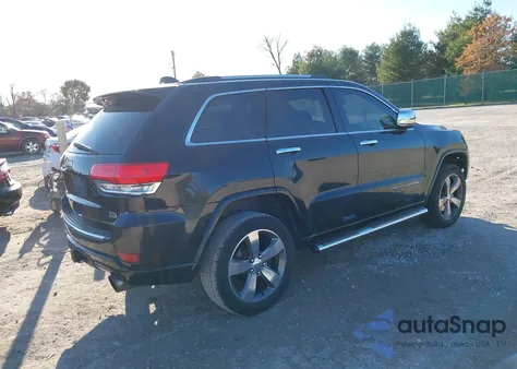 2015 Jeep Grand Cherokee Overland из США, поврежденный, VIN 1C4RJFCTXFC787947